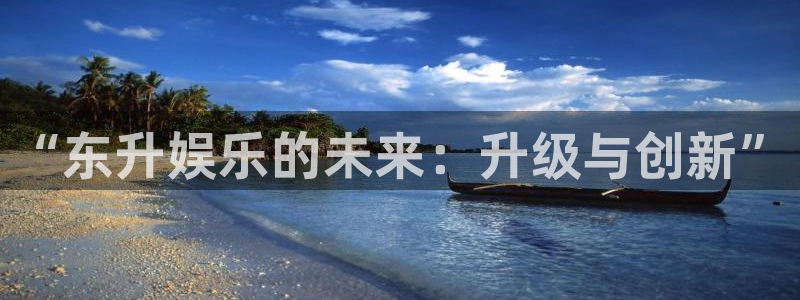 开丰娱乐：“东升娱乐的未来：升级与创新”